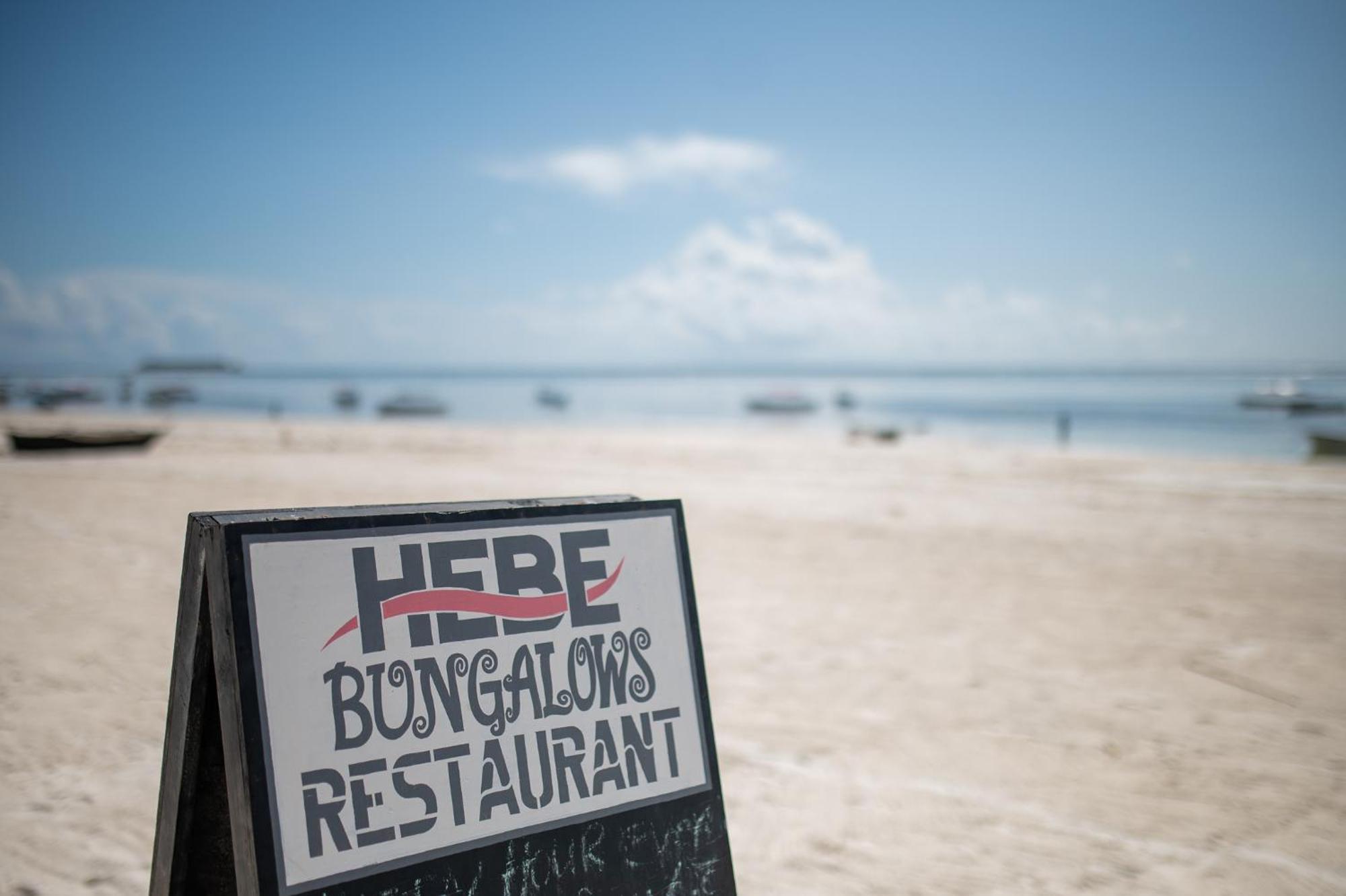 Hebe Bungalows Lodge Matemwe  Exteriér fotografie